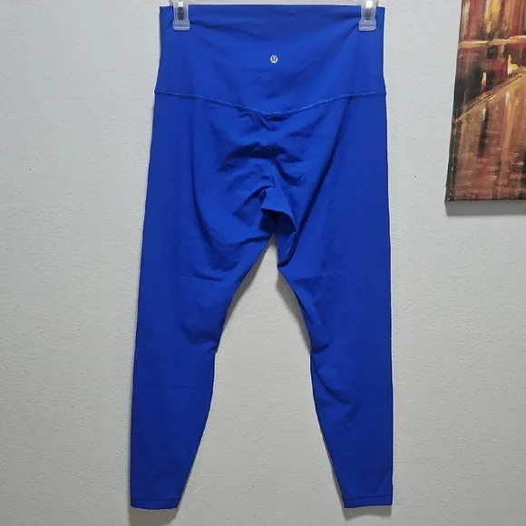 Lululemon Blue Align High-Waisted Leggings - Picture 3 of 7